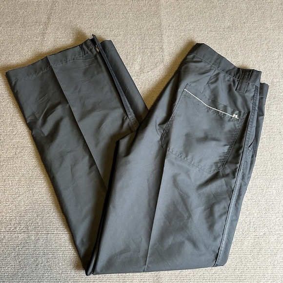 J Lindenberg Golf Pants Mens‎ Gray 21st Century Ankle Zip 31x32 - Picture 1 of 11